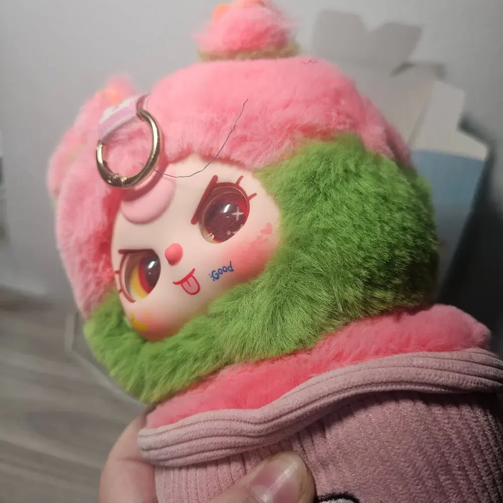 Baby Three Plush Phone Layard BLIND BOX OPENED Capybara Brown Special Eyes